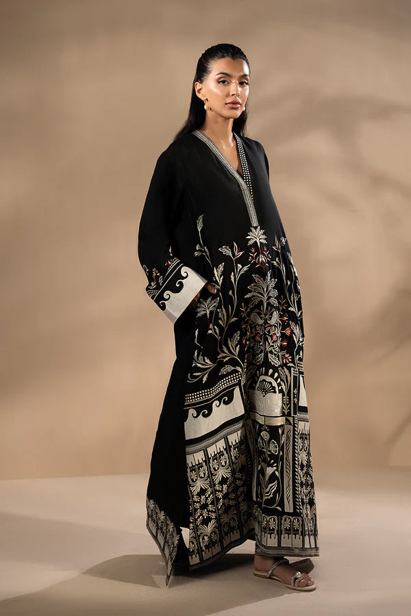 Sania Maskatiya - Eslin - RawSilk / RawSilk - Ebony - 2 Piece