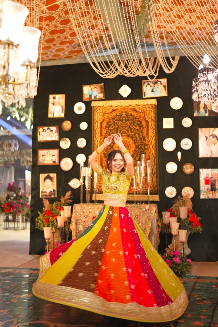 Fatima Faisal from Sistrology in Anayra Amal - Dastak - Multi Color - Korean Silk & Organza - 3 Piece