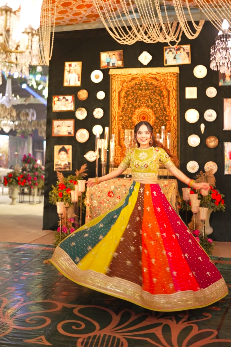 Fatima Faisal from Sistrology in Anayra Amal - Dastak - Multi Color - Korean Silk & Organza - 3 Piece