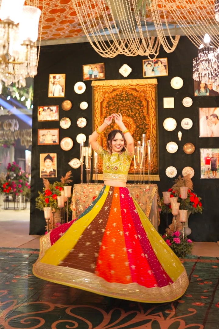 Fatima Faisal from Sistrology in Anayra Amal - Dastak - Multi Color - Korean Silk & Organza - 3 Piece