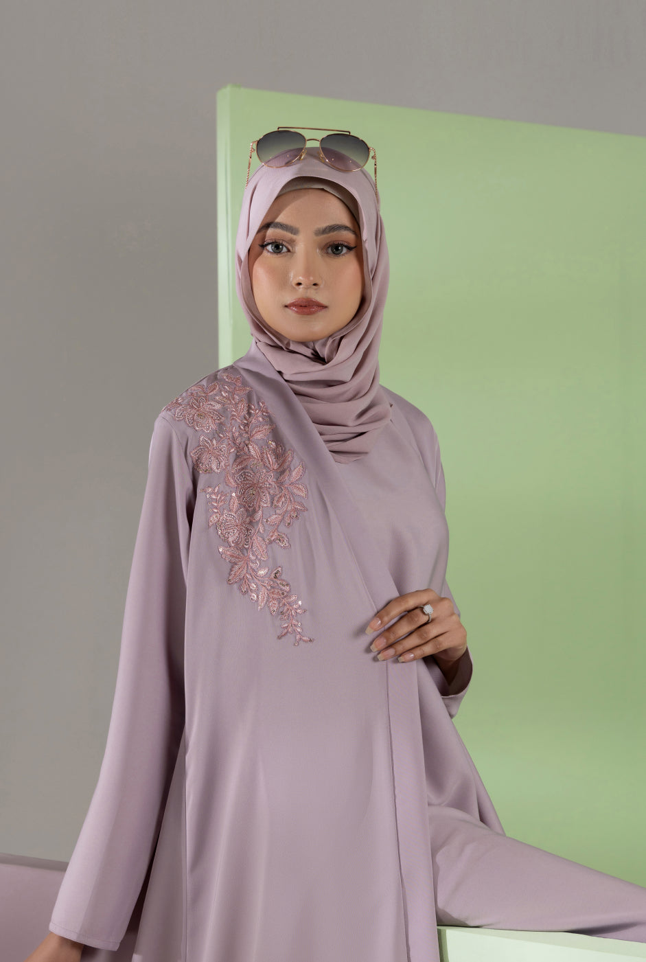 Malbus - Rosette - Nida - Soft Rose - 2 Piece