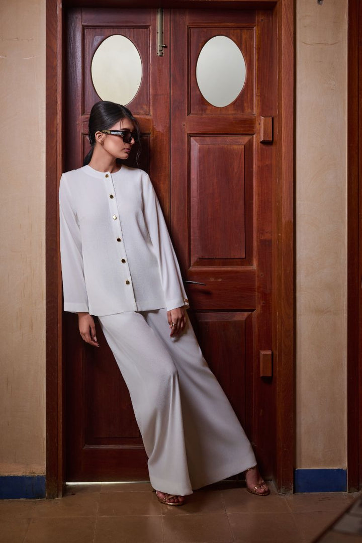 Gulabo - LUMEN SET - Blended Crepe - White - 2 Piece