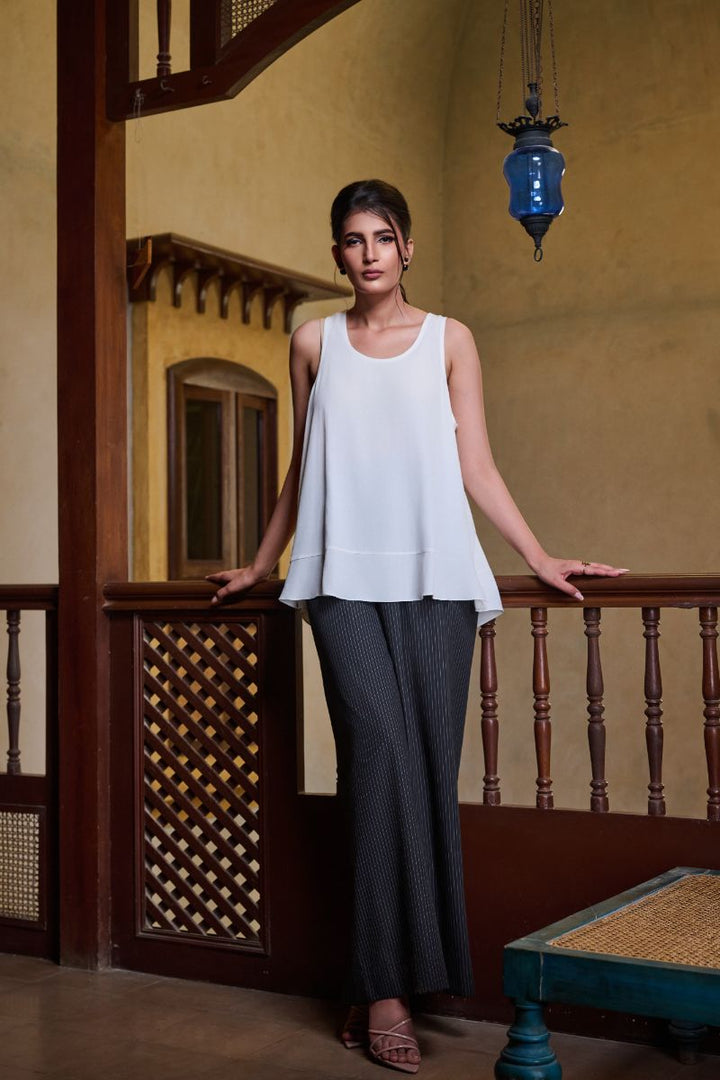 Gulabo - IVORY SLIP - Blended Crepe - White - 1 Piece