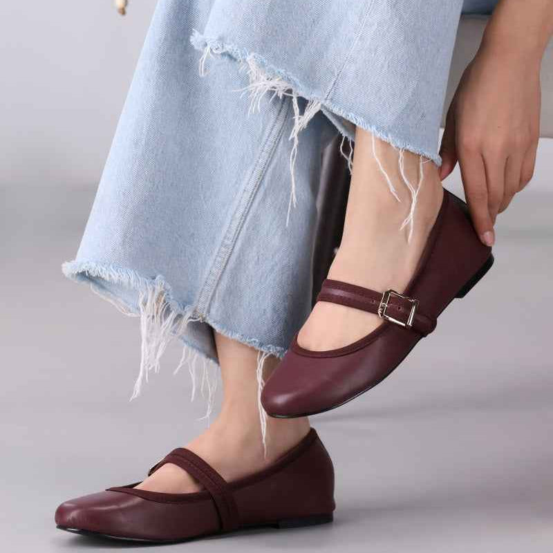 JootiShooti - Garnet Essential Mary Jane For Women