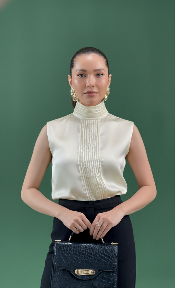 Syah - Sofia - Silk - Cream - 1 Piece