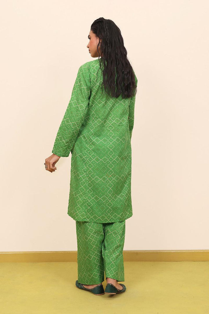 Generation - Chandarkani Printed Set - Red - Lawn - 2 Piece