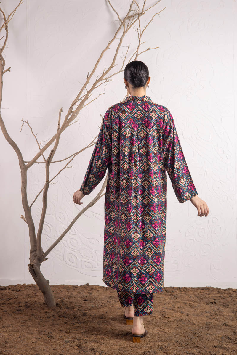 Generation - Collared Nyzynka 2 Piece - Cambric - Green