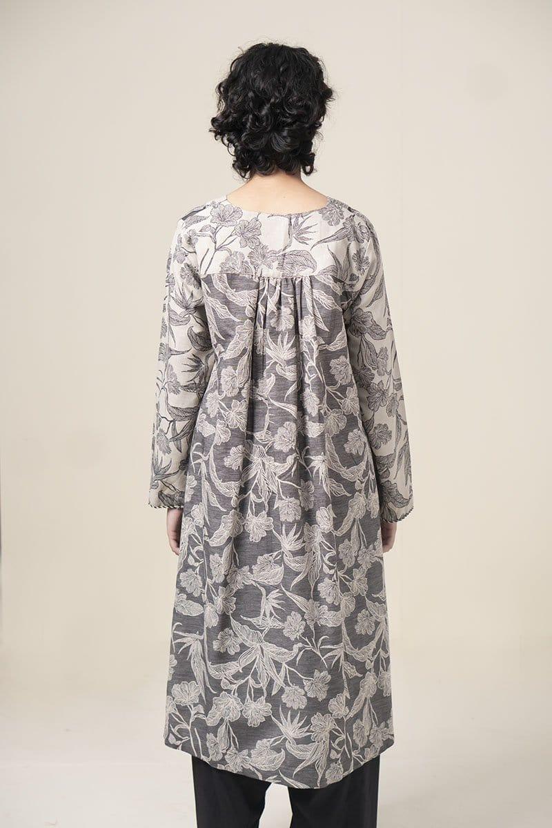 Generation - Grey Scale Frock - Jacquard - 1 Piece
