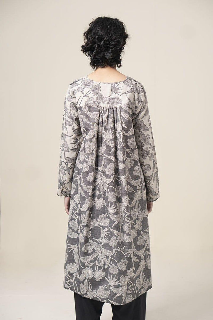 Generation - Grey Scale Frock - Jacquard - 1 Piece