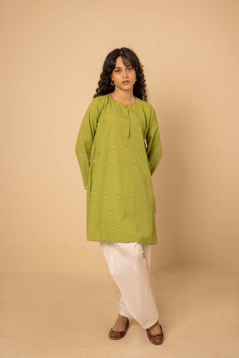 Generation - Khaddiyan Kurti - Cambric - 1 Piece
