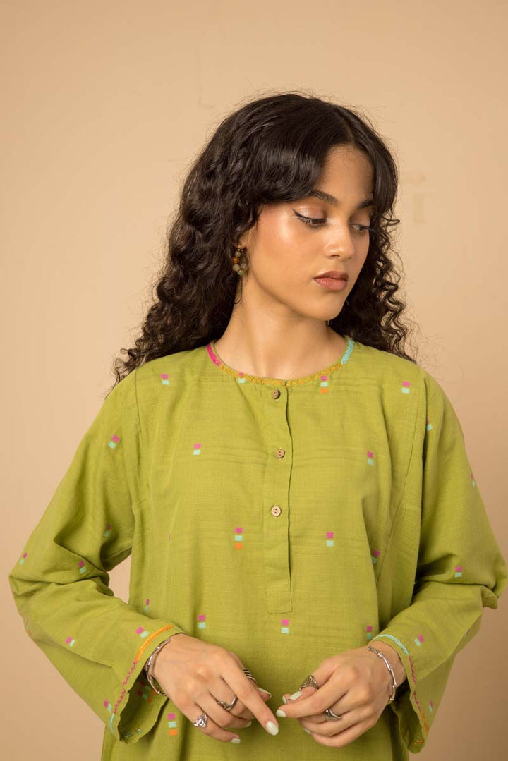 Generation - Khaddiyan Kurti - Cambric - 1 Piece