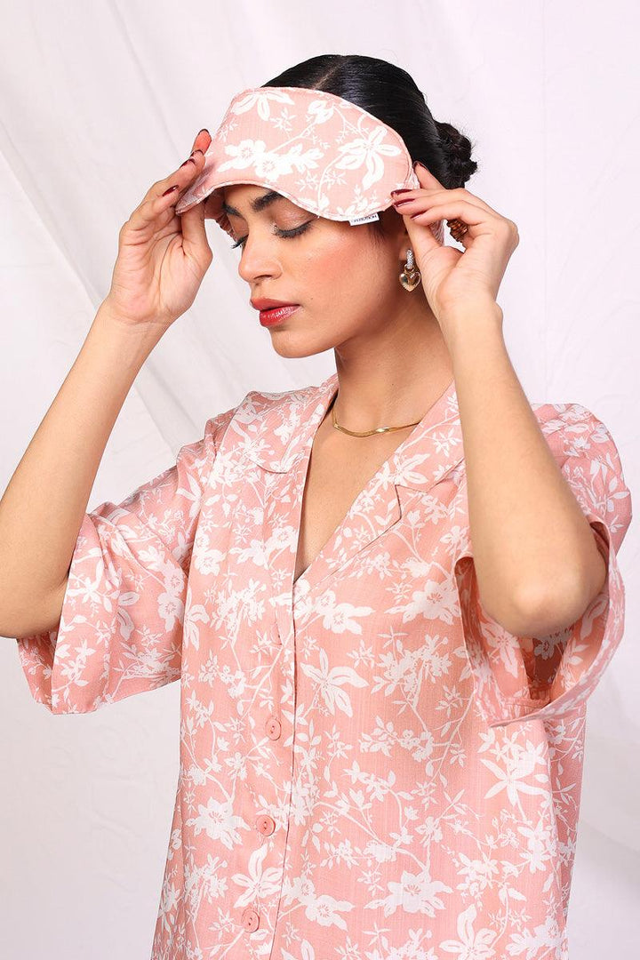 Generation - Loungewear Culottes Set - Pink - Viscose - 2 Piece