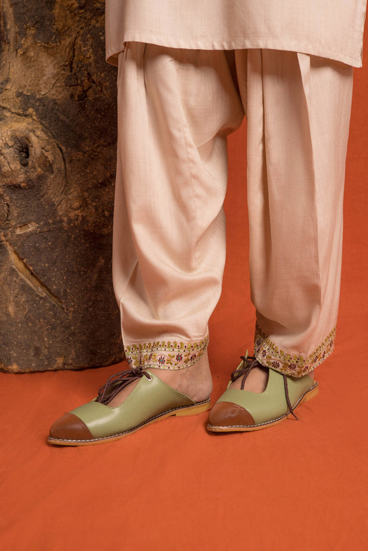 Generation - Paisley Chaar Kali - Cotton - Beige