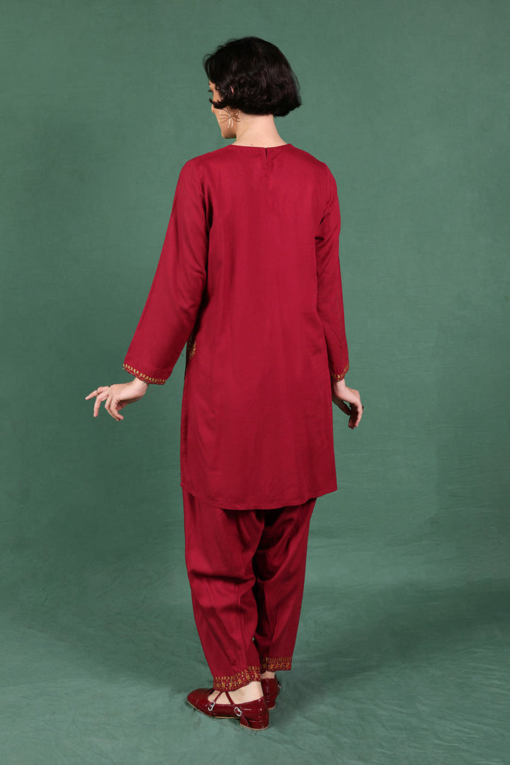 Generation - Paisley Chaar Kali - Cotton - Beige