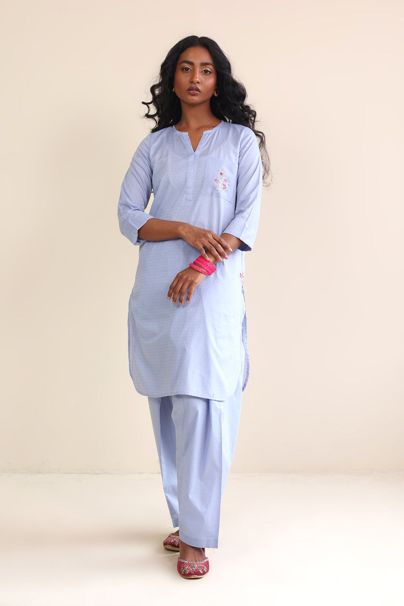 Generation - Phoolmati Set - Red - Lawn - 2 Piece