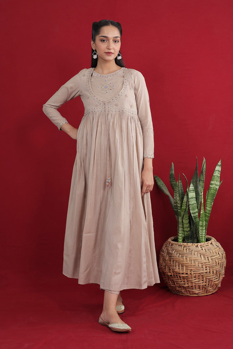 Generation - Regal Balochi Begum - Beige - Cotton - 3 Piece
