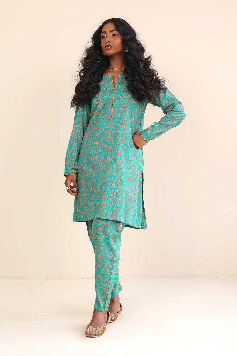 Generation - Tarkashi Set - Green - Lawn - 2 Piece