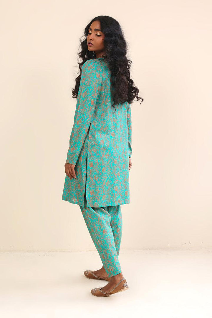 Generation - Tarkashi Set - Green - Lawn - 2 Piece