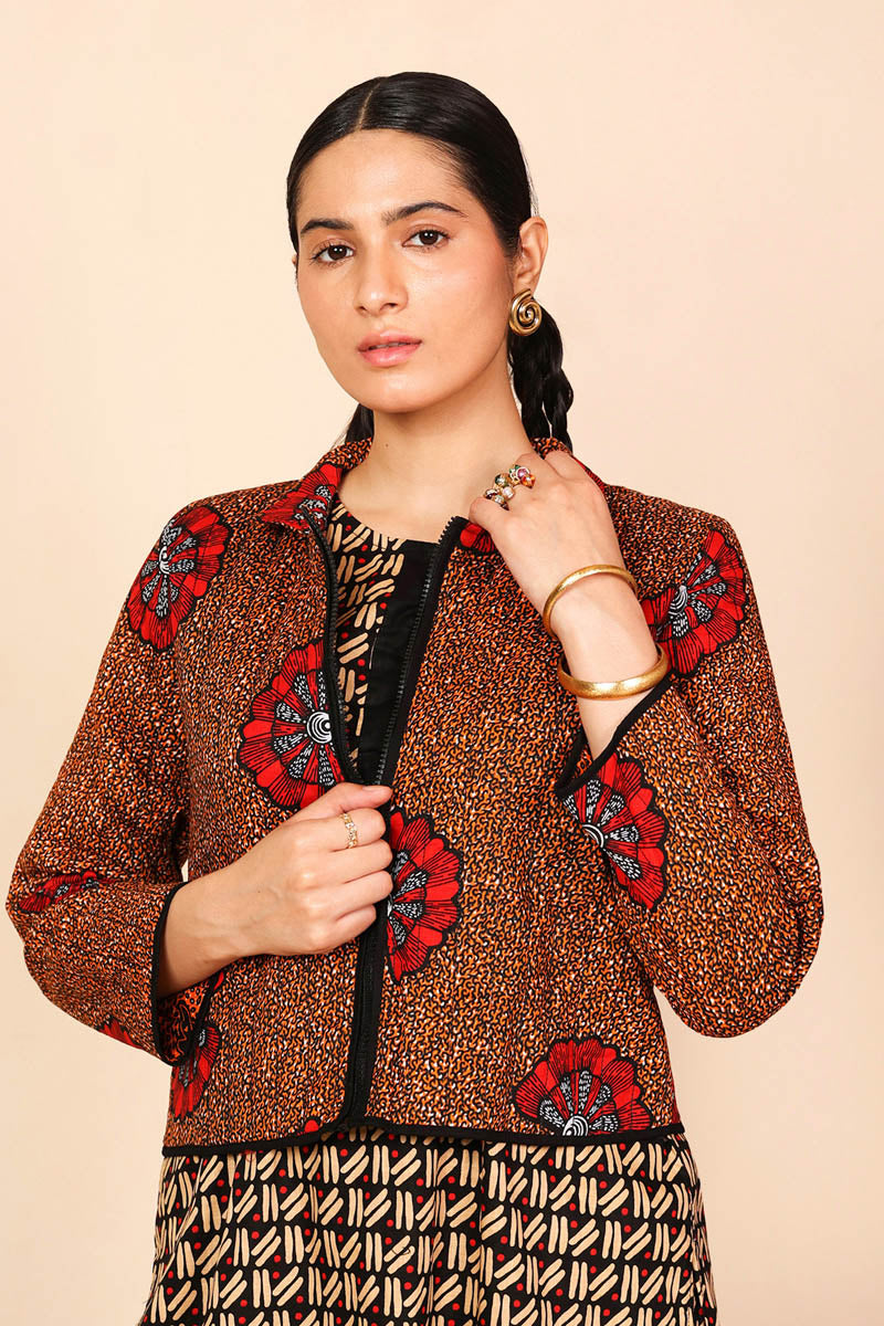 Generation - The Safari Jacket - Cambric - Green - 1 Piece