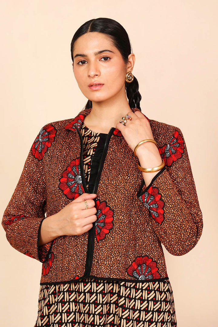 Generation - The Safari Jacket - Cambric - Green - 1 Piece