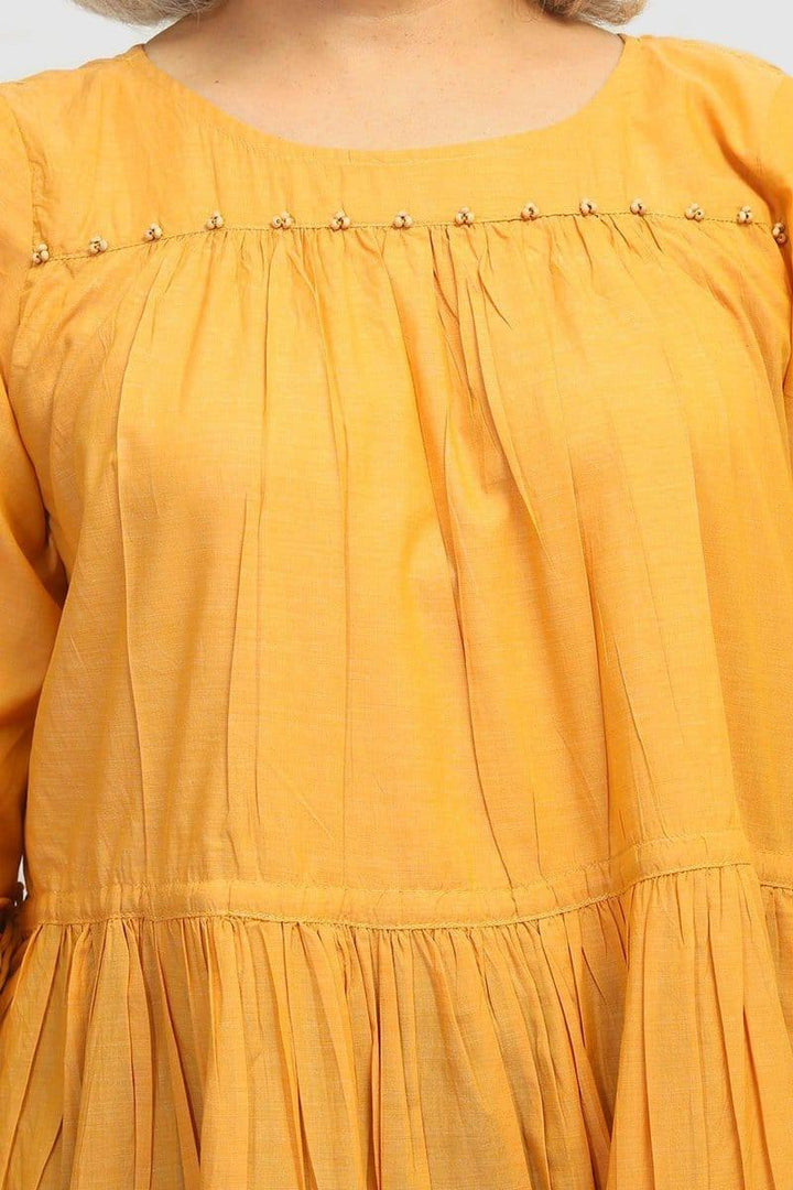 Generation - Yellow Doodling - Cambric Cotton - 1 Piece