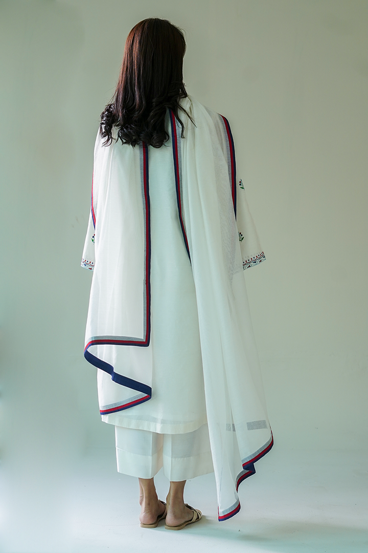 Gul E Noor - Sanin - Off white - Khaadi Cotton - 3 Piece