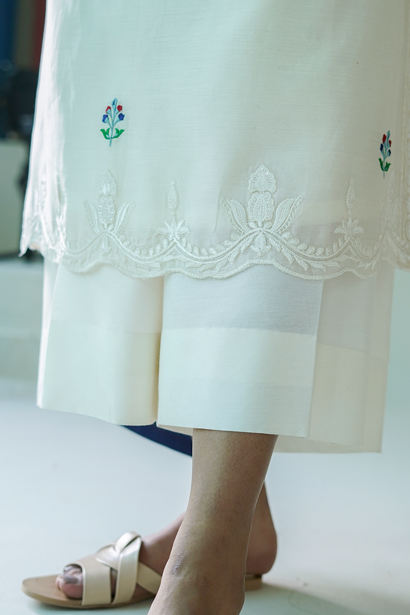 Gul E Noor - Sanin - Off white - Khaadi Cotton - 3 Piece