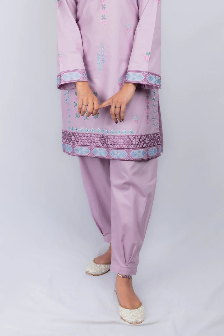 Gulenoor Crosswalk Lilac Suit 2 Piece