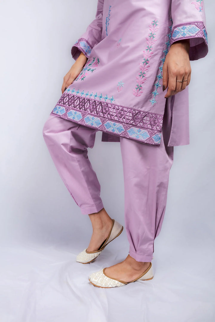 Gulenoor Crosswalk Lilac Suit 2 Piece