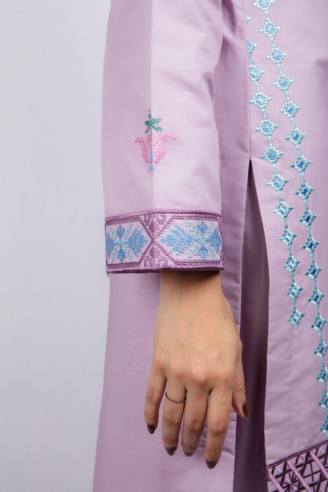 Gulenoor Crosswalk Lilac Suit 2 Piece