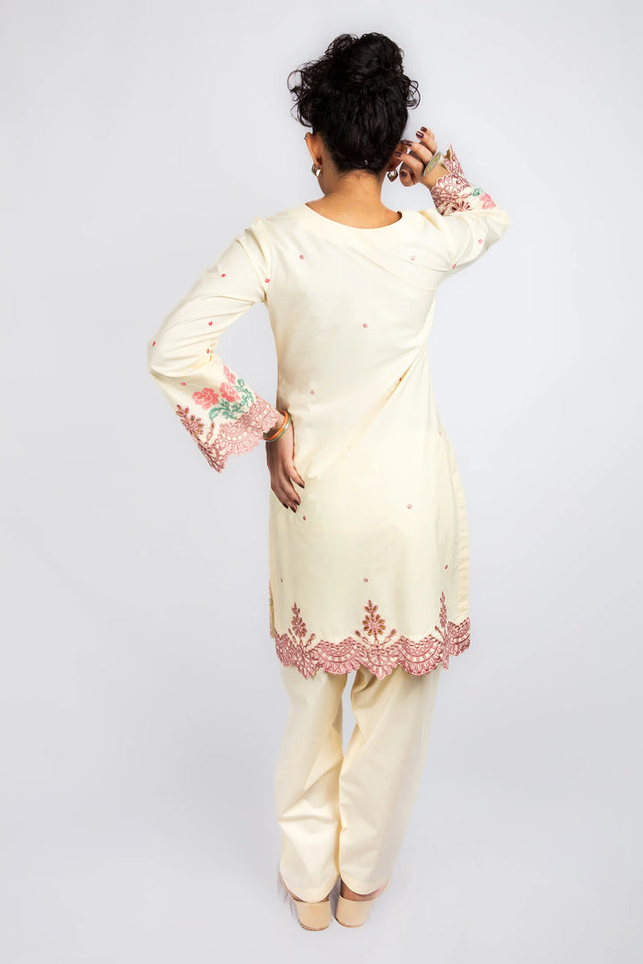 Gulenoor Sunshine Street Suit Yellow 2 Piece