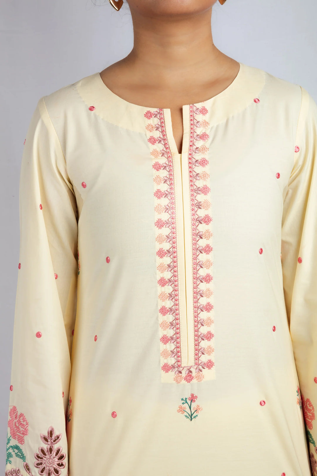Gulenoor Sunshine Street Suit Yellow 2 Piece