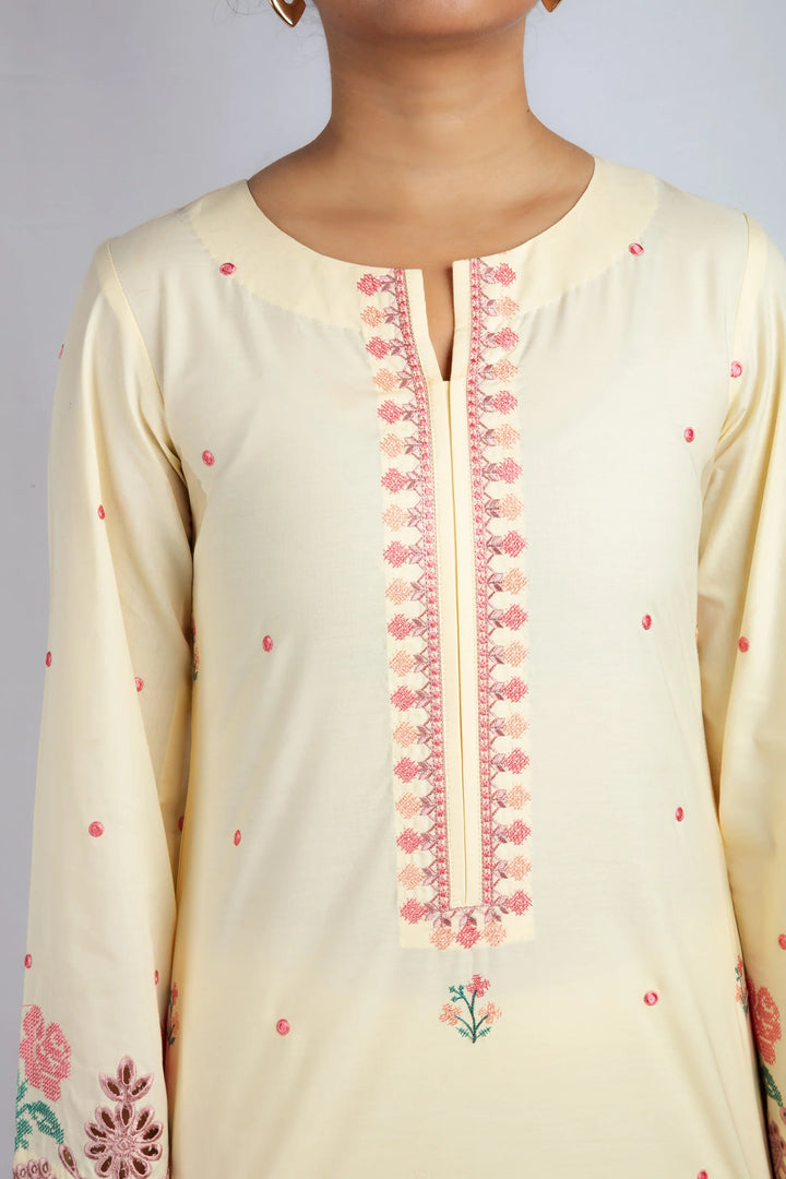 Gulenoor Sunshine Street Suit Yellow 2 Piece