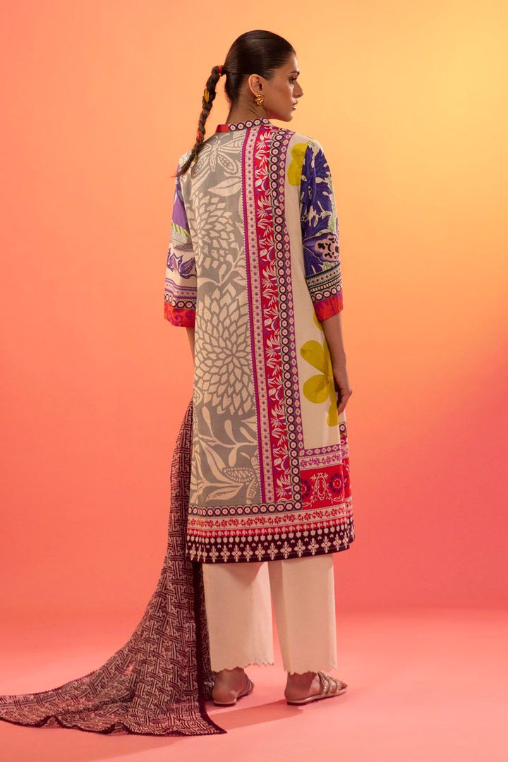 Sana Safinaz - H252-002B-2I - Lawn - 2 Piece - Unstitched