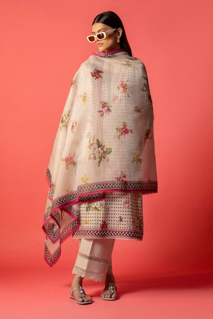 Sana Safinaz - H252-008A-3Dd - Lawn - 2 Piece - Unstitched