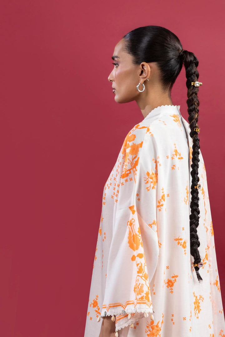 Sana Safinaz - H253-004B-3Ai - Lawn - 3 Piece - Unstitched