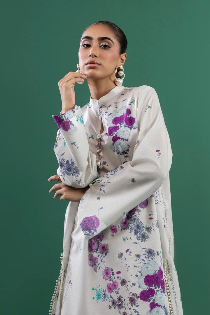 Sana Safinaz - H253-006A-2C - Lawn - 2 Piece - Unstitched