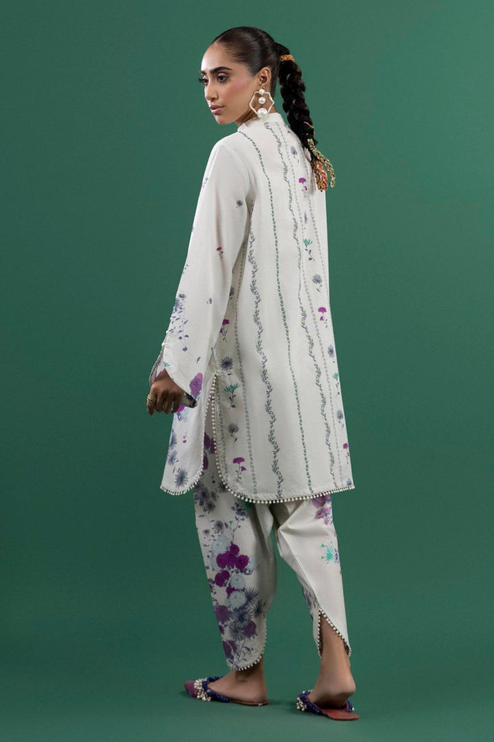 Sana Safinaz - H253-006A-2C - Lawn - 2 Piece - Unstitched