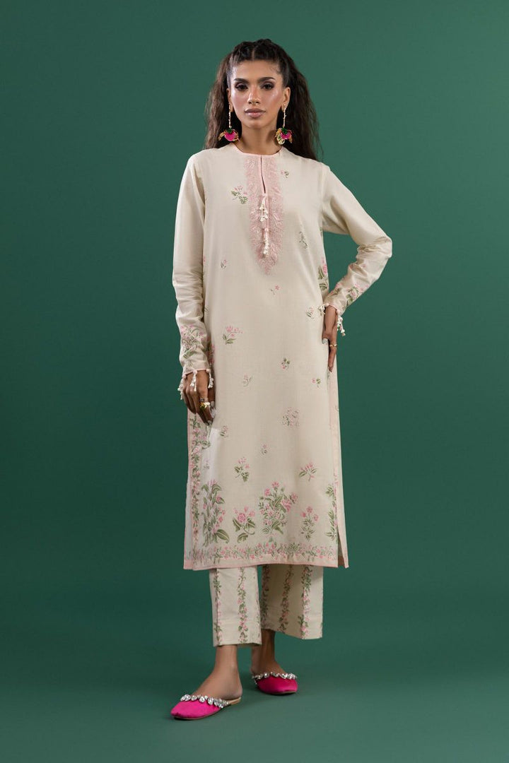 Sana Safinaz - H253-007A-2C - Lawn - 2 Piece - Unstitched