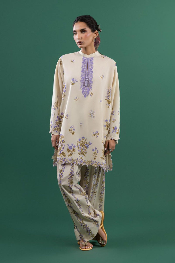 Sana Safinaz - H253-007B-2C - Lawn - 2 Piece - Unstitched