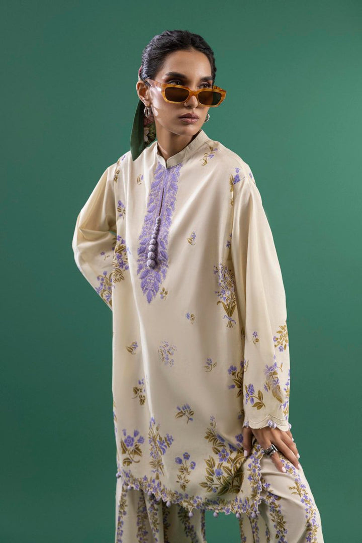 Sana Safinaz - H253-007B-2C - Lawn - 2 Piece - Unstitched