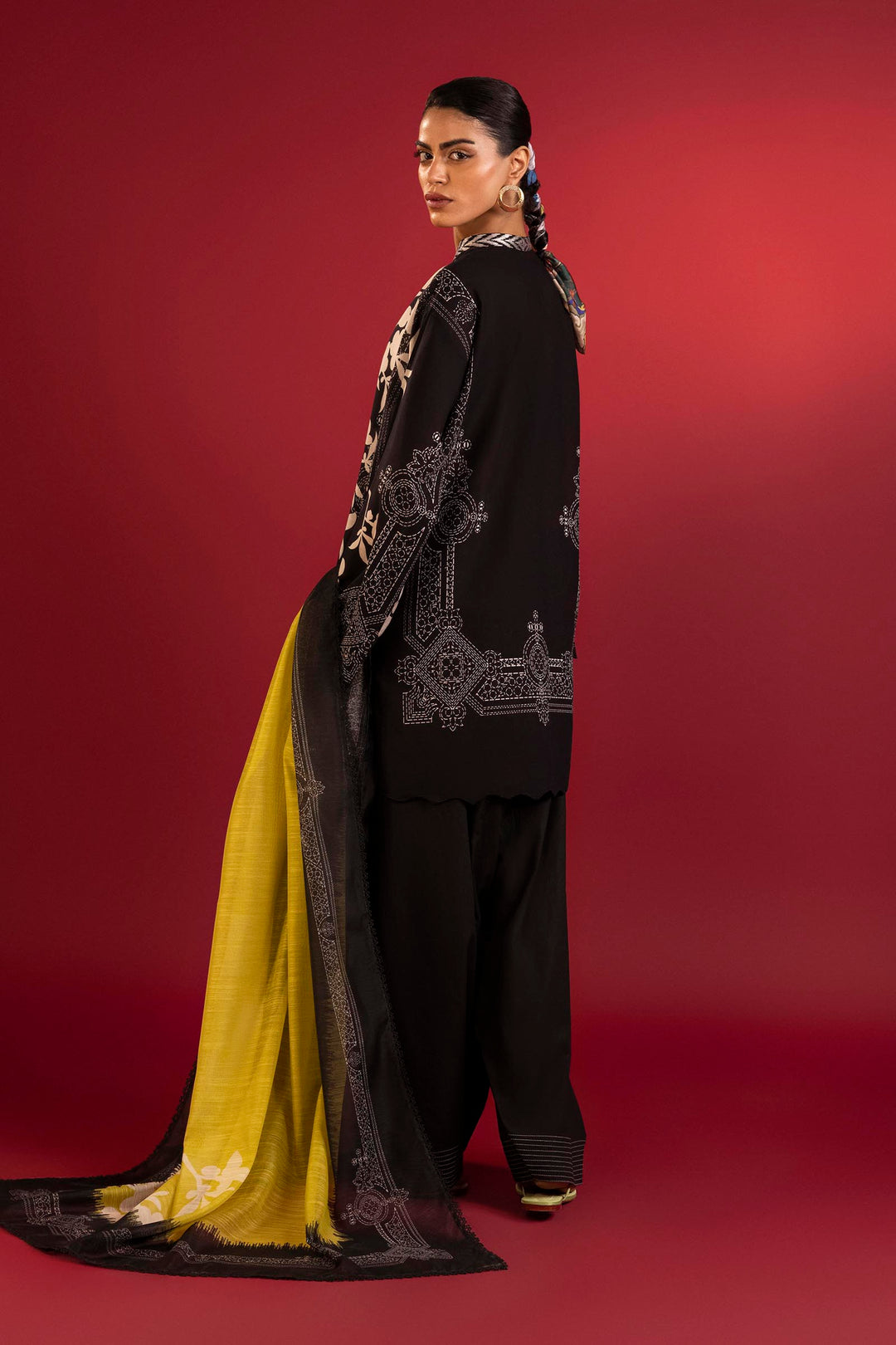 Sana Safinaz - Mahay Lawn Suit For Women - 3 Piece