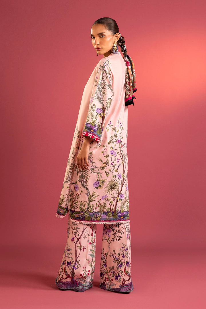 Sana Safinaz - Printed Lawn Suit For Women - 2 Piece
