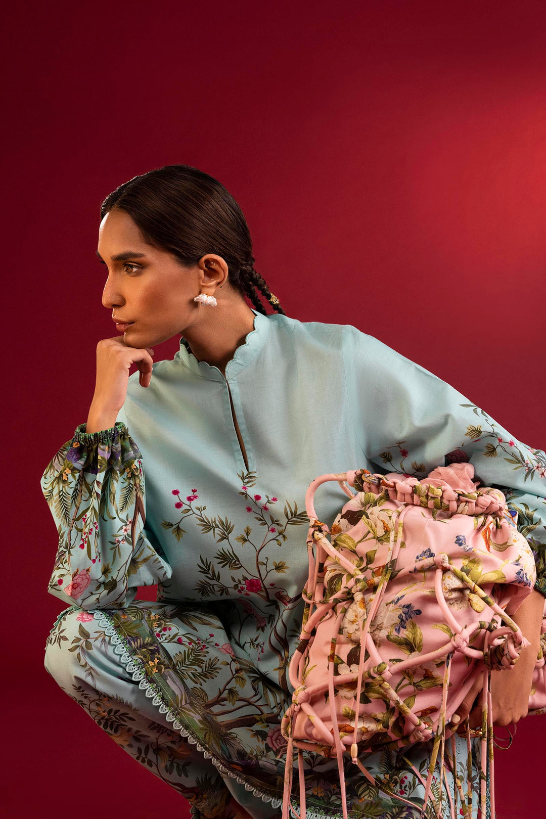 Sana Safinaz - Mahay Lawn Suit For Women - 2 Piece