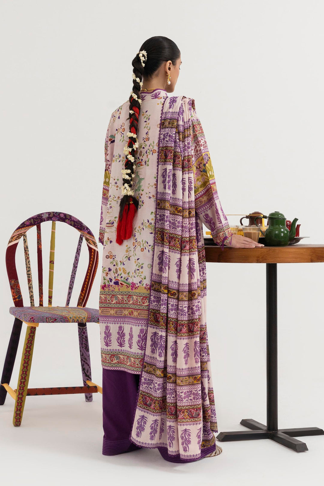 Sana Safinaz - Mahay Winter - 3 Piece - Unstitched - H255-001B-3CY