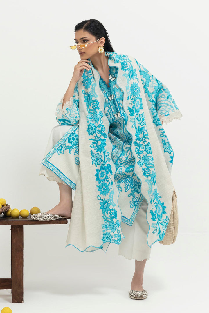 Sana Safinaz - Mahay Winter - 2 Piece - Unstitched - H255-002B-2BQ