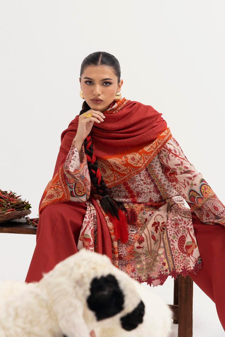 Sana Safinaz - Mahay Winter - 3 Piece - Unstitched - H255-003A-3CY