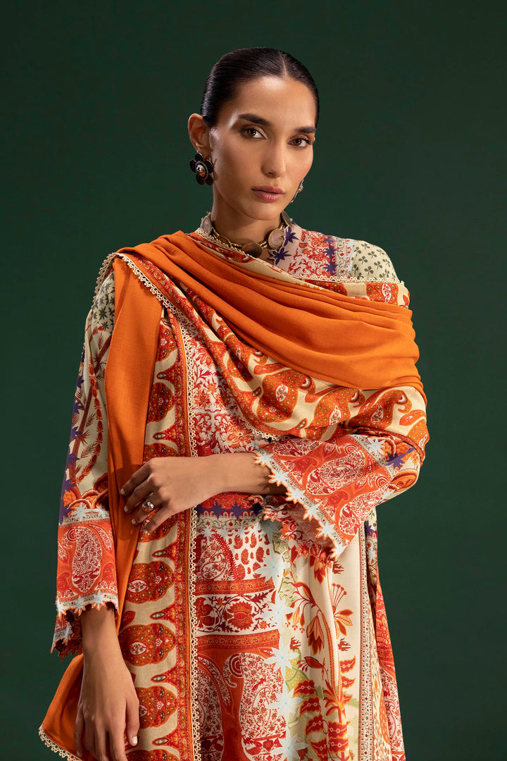 Sana Safinaz - Mahay Winter - 3 Piece - Unstitched - H255-003B-3CY