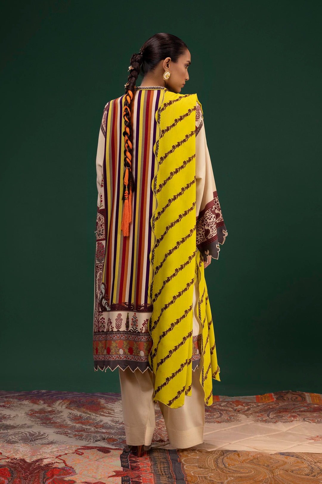 Sana Safinaz - Mahay Winter - 2 Piece - Unstitched - H255-007A-2DA