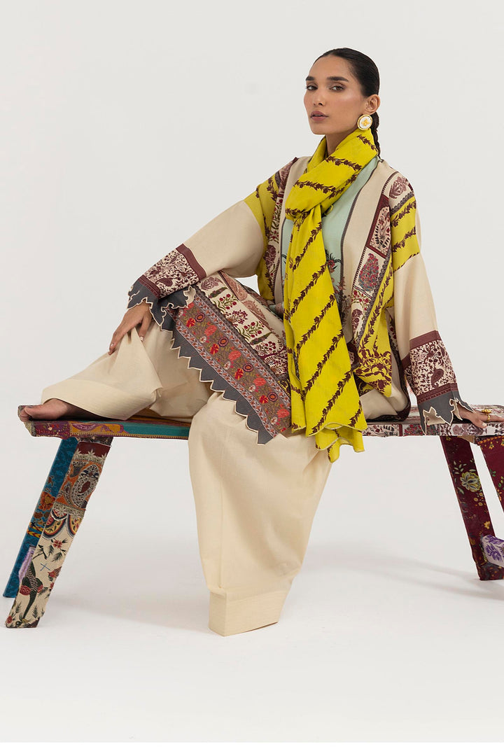 Sana Safinaz - Mahay Winter - 2 Piece - Unstitched - H255-007A-2DA